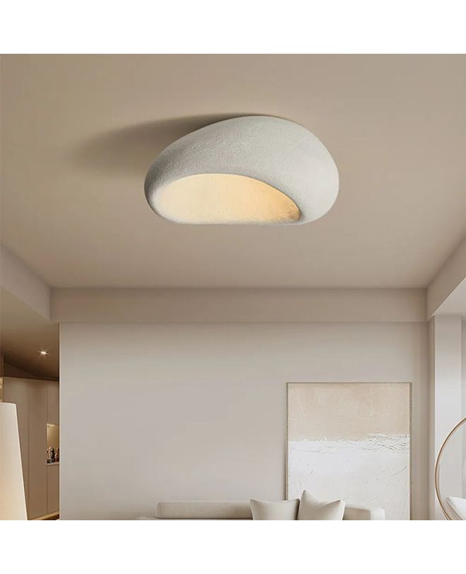 Φωτιστικό οροφής led Zulcere E27 λευκό ps 50x28εκ