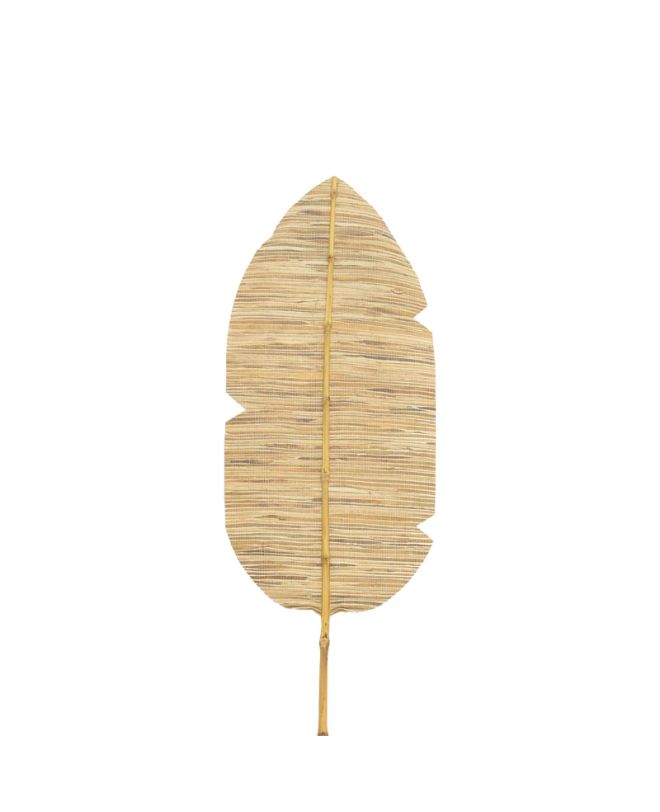 Διακοσμητικό φυτό Bantou Inart banana leaf σε φυσική απόχρωση Υ200εκ