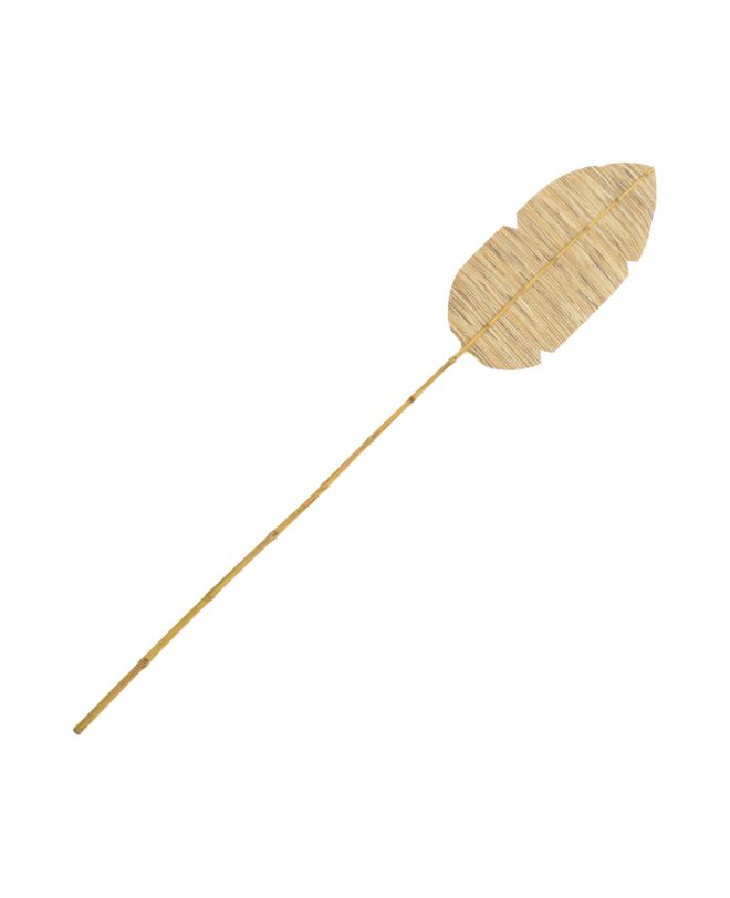 Διακοσμητικό φυτό Bantou Inart banana leaf σε φυσική απόχρωση Υ200εκ