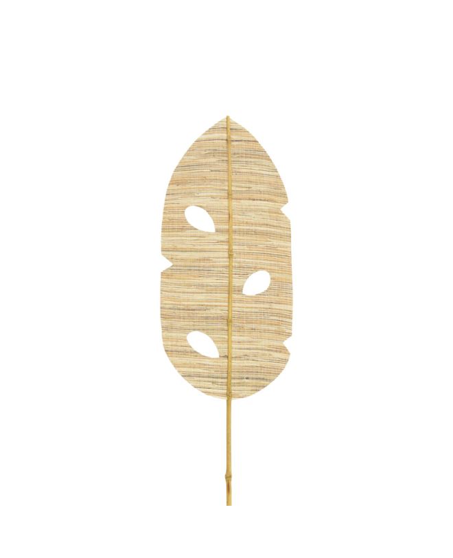 Διακοσμητικό φυτό Firwey Inart banana leaf σε φυσική απόχρωση Υ200εκ