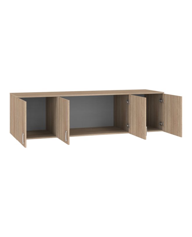 Πατάρι ντουλάπας Royal τετράφυλλο sonoma 200x58x53εκ