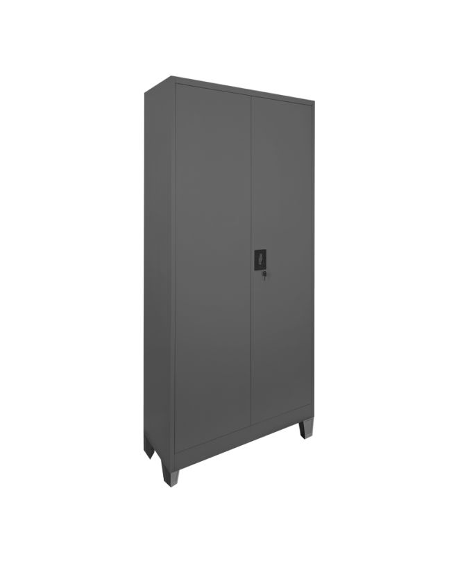 Μεταλλική ντουλάπα Ugren ανθρακί 90x40x190εκ