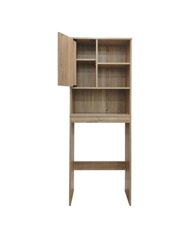 Έπιπλο μπάνιου Tazien σε sonoma απόχρωση 60x24x168.5εκ