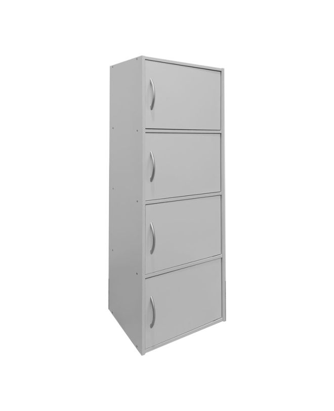 Ντουλάπι-στήλη Soline I σε λευκή απόχρωση 40x34.5x120εκ