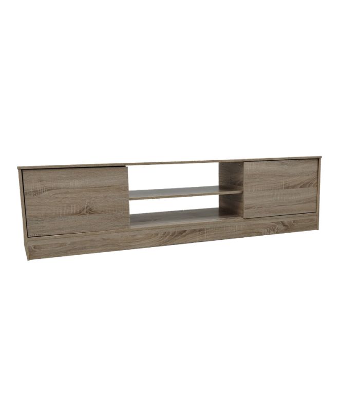 Έπιπλο τηλεόρασης Sasa σε sonoma απόχρωση 150x35x41.5εκ