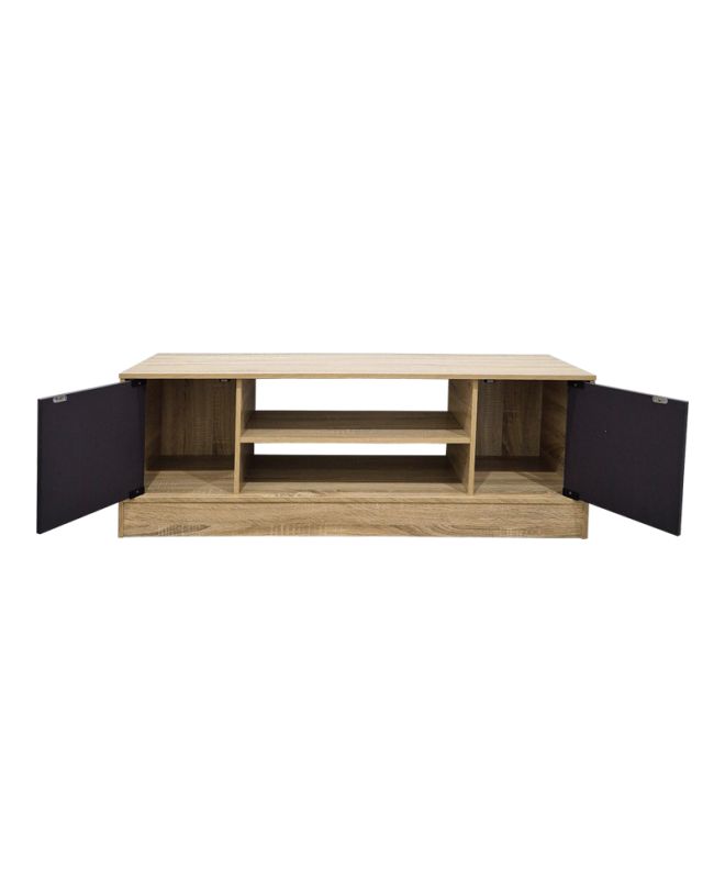 Έπιπλο τηλεόρασης Sasa sonoma-ανθρακί 120x35x41.5εκ