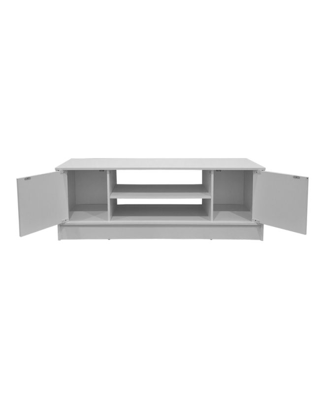 Έπιπλο τηλεόρασης Sasa λευκό 120x35x41.5εκ