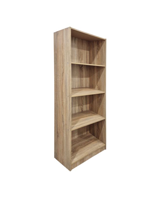 Βιβλιοθήκη Kendy sonoma 60x30x167εκ