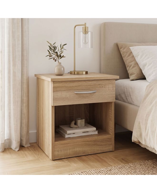Κομοδίνο Bedy sonoma 40x34x42εκ