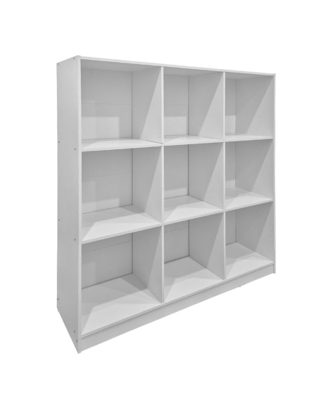 Βιβλιοθήκη Gridea λευκό 119.5x30x121εκ