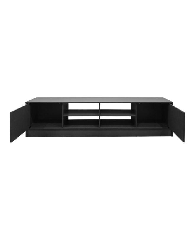 Έπιπλο τηλεόρασης Tivia ανθρακί 180x35x41.5εκ