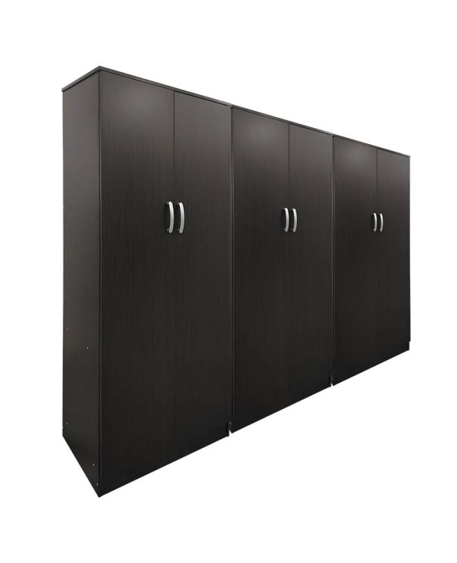 Ντουλάπα εξάφυλλη Athos wenge 240x42x180εκ