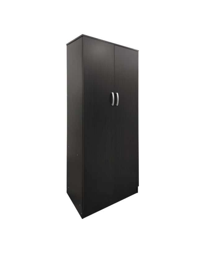Ντουλάπα τετράφυλλη με πατάρι Athos Ι wenge 160x42x240εκ