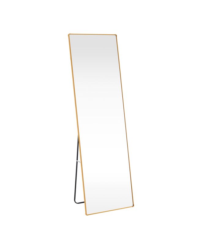 Καθρέπτης Moira αλουμίνιο χρυσό 50x28x160εκ