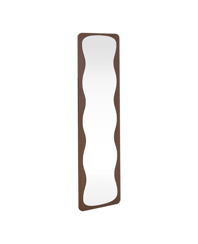 Καθρέπτης Jenia mdf καρυδί 40x40x160εκ