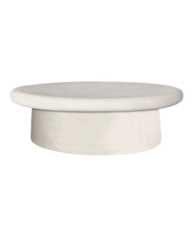 Τραπέζι σαλονιού Herona mdf λευκό 100x60x32εκ
