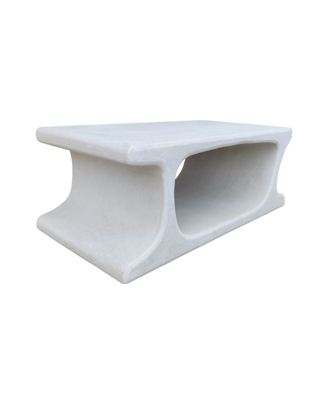 Τραπέζι σαλονιού Nafel mdf λευκό 120x60x45εκ