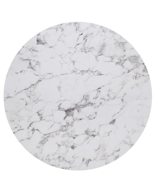 HPL (High Pressure Laminated) Επιφάνεια Τραπεζιού Απόχρωση White Marble, UV