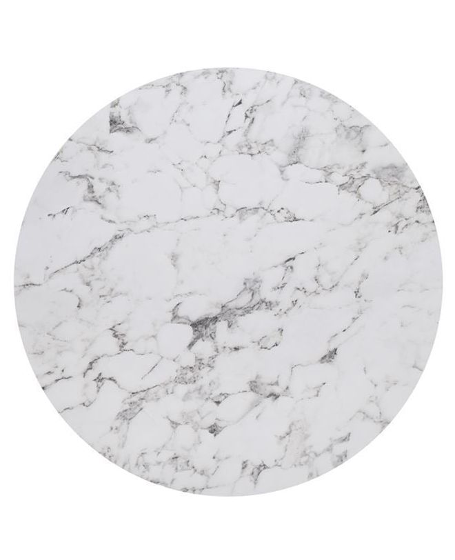 HPL (High Pressure Laminated) Επιφάνεια Τραπεζιού Απόχρωση White Marble, UV