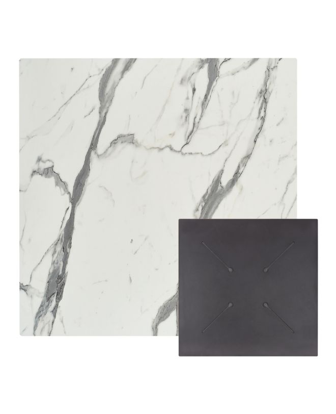 ΕΠΙΦΑΝΕΙΑ ΤΡΑΠΕΖΙΟΥ HPL ΤΕΤΡΑΓΩΝΗ HM5837.31 WHITE MARBLE 60x60εκ.