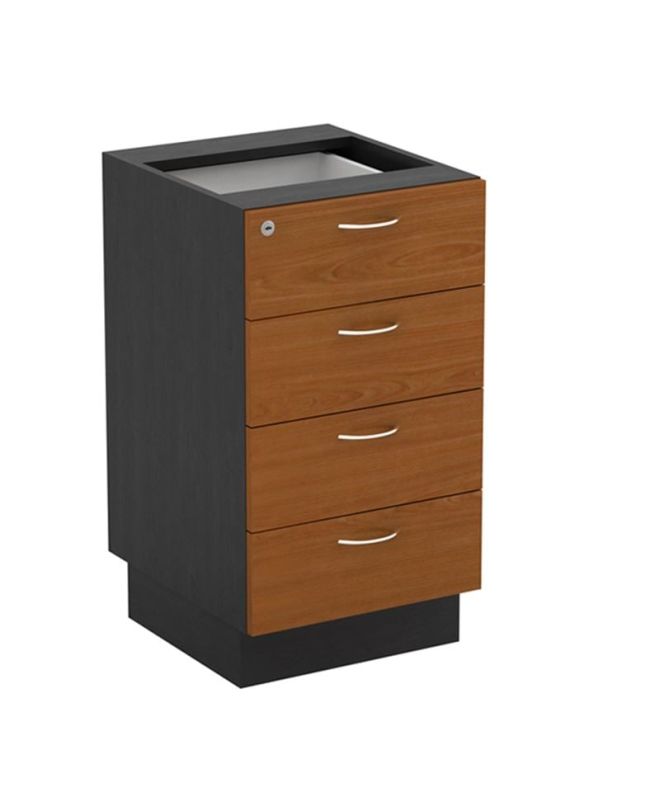 EXECUTIVE Συρταριέρα Επέκτασης Dark Grey - Cherry