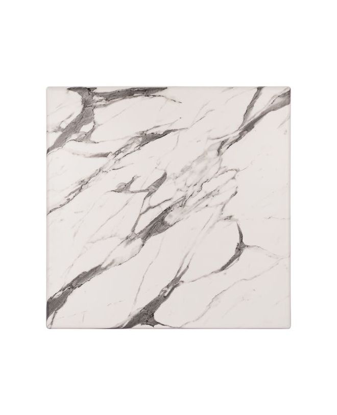 ΕΠΙΦΑΝΕΙΑ ΤΡΑΠΕΖΙΟΥ WERZALIT 60Χ60Χ3.5εκ. MARBLE WHITE-GREY 5657 HM5229.11