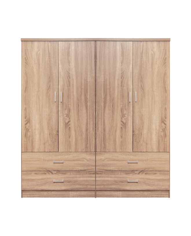 ΣΕΤ 2 ΤΜΧ ΝΤΟΥΛΑΠΑ 4ΦΥΛΛΗ ΜΕ 4 ΣΥΡΤΑΡΙΑ SONAMA 160X42X181 HM11349.02