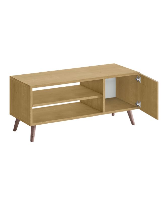 Έπιπλο τηλεόρασης Parma Megapap χρώμα sapphire oak 90x30x40εκ.