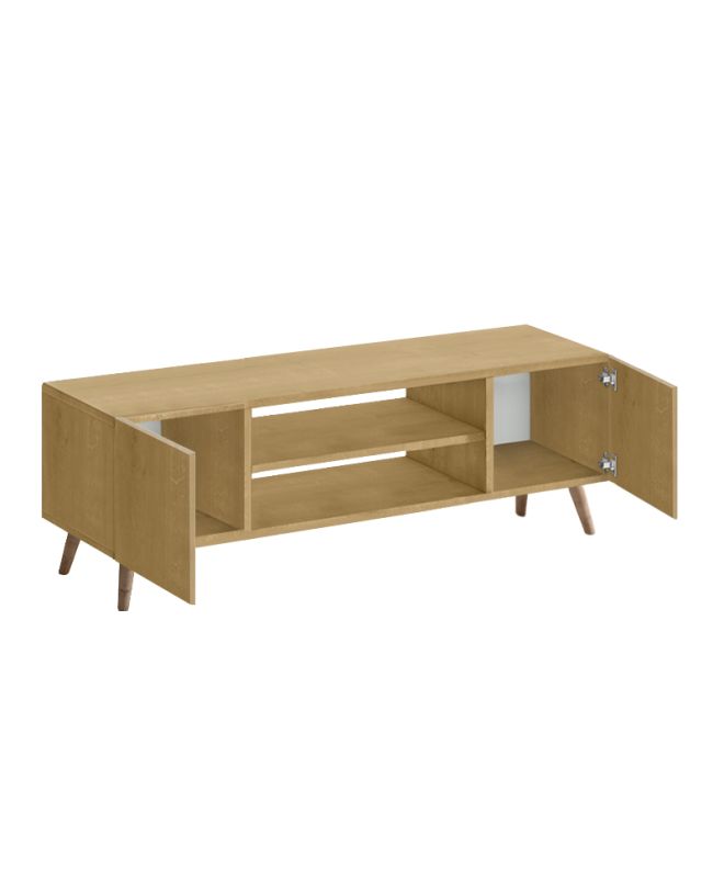 Έπιπλο τηλεόρασης Etna Megapap χρώμα sapphire oak 120x30x45εκ.