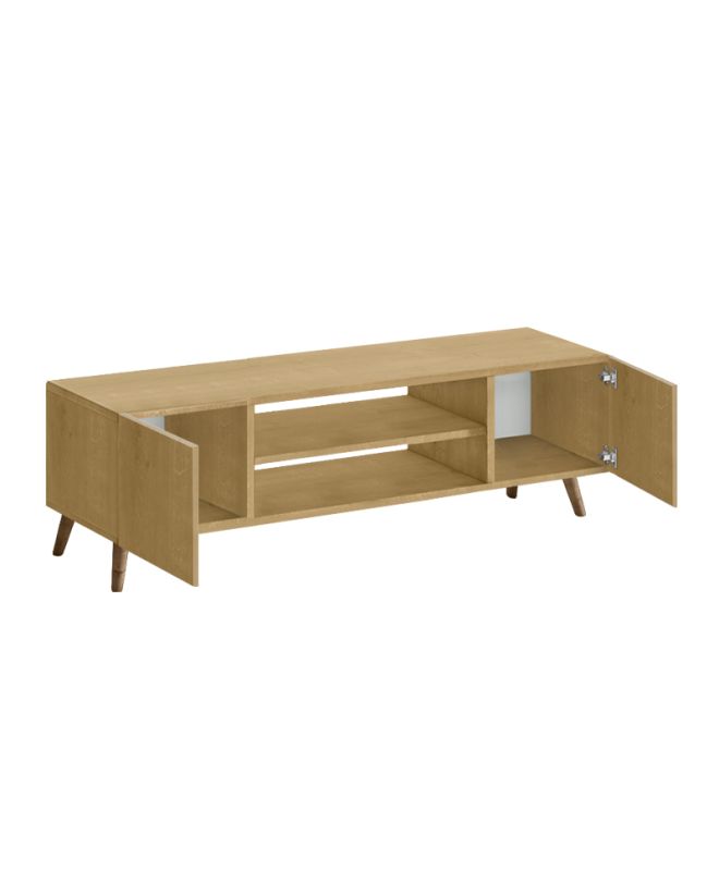 Έπιπλο τηλεόρασης Etna Megapap χρώμα sapphire oak 150x30x45εκ.