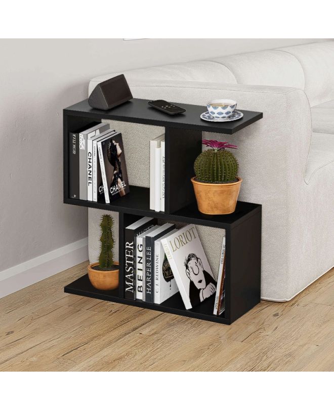 Τραπεζάκι βοηθητικό Homemania Megapap χρώμα μαύρο 60x20x60εκ.