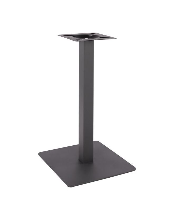 ΒΑΣΗ ΜΕΤΑΛΛΙΚΗ ΓΚΡΙ 40X40X72Υεκ. HM414.20
