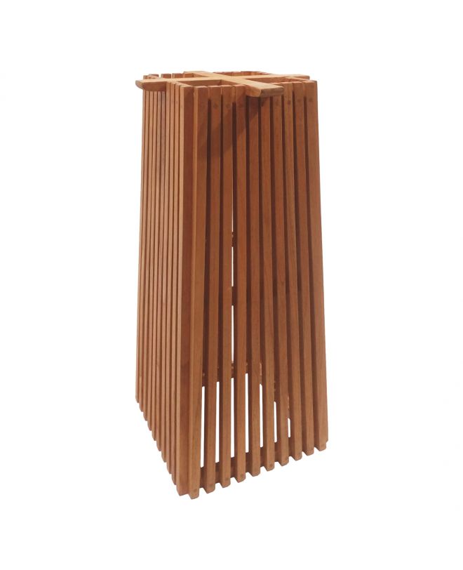 ΒΑΣΗ ΤΡΑΠΕΖΙΟΥ BAR ΤΕΤΡΑΓΩΝΗ FRANTZ HM9858.11 ΞΥΛΟ MINDI-ΦΥΣΙΚΟ 40x40x90Yεκ