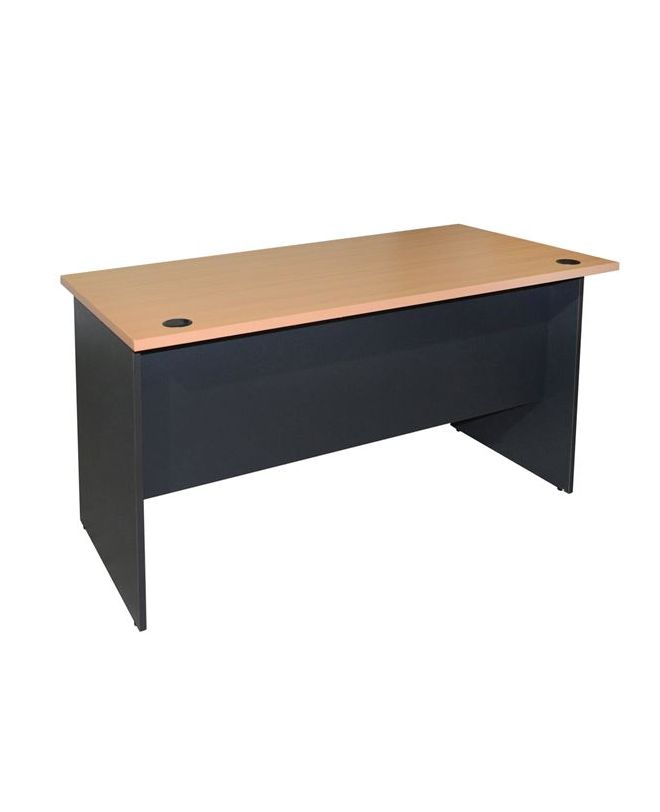 ΓΡΑΦΕΙΟ ΕΠΑΓΓΕΛΜΑΤΙΚΟ SIENNA 120x70x75Y-- HM2015.01 ΓΚΡΙ-ΟΞΙΑ