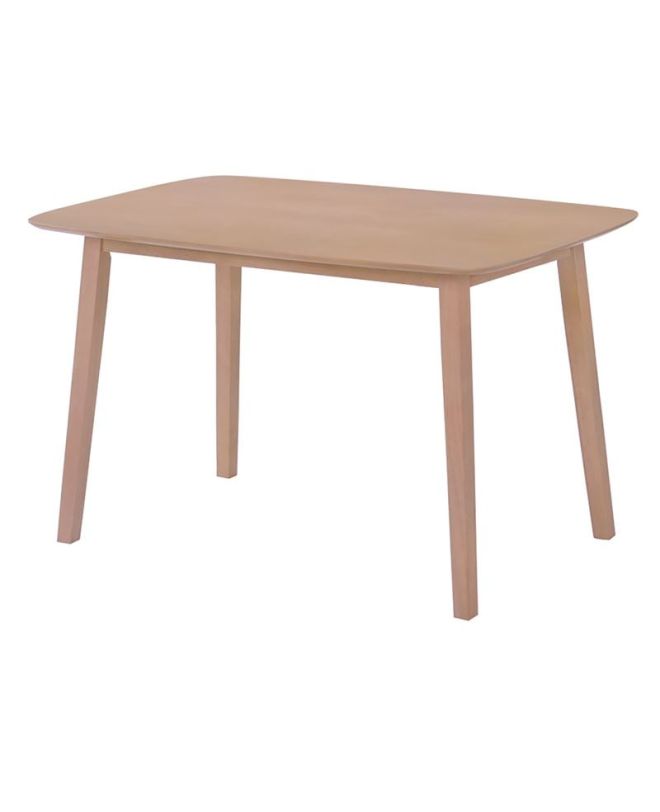 DOM Τραπέζι Τραπεζαρίας, Mdf Απόχρωση Oak