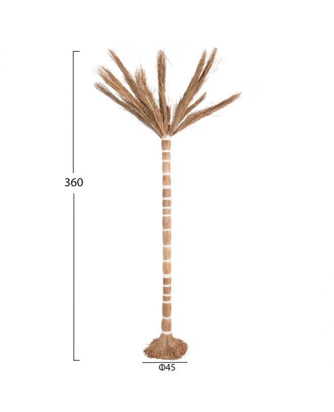 ΔΙΑΚΟΣΜΗΤΙΚΟ ΔΕΝΤΡΟ TROPIC HM4322 τ.ΦΟΙΝΙΚΑ ΑΠΟ MENDONG GRASS 360Yεκ.