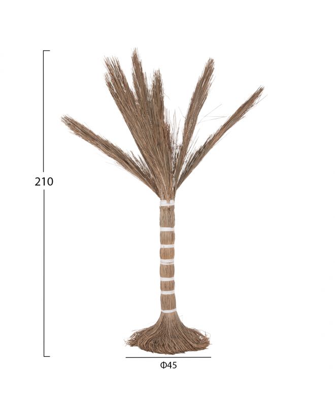 ΔΙΑΚΟΣΜΗΤΙΚΟ ΔΕΝΤΡΟ TROPIC HM4325 τ.ΦΟΙΝΙΚΑ ΑΠΟ MENDONG GRASS 210Yεκ.