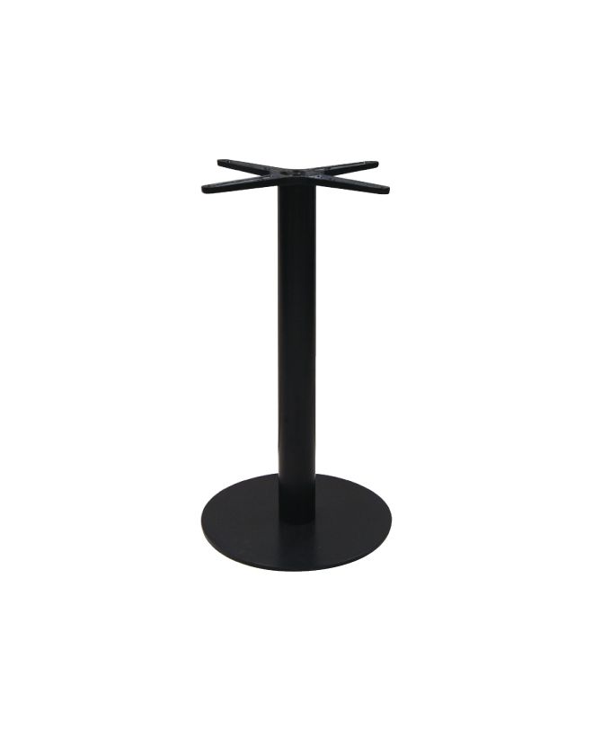 PRATO Βάση Τραπεζιού Μέταλλο Βαφή Μαύρο / 9,90 Kg  Φ40cm H.72cm