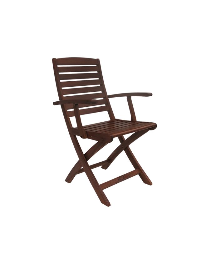 SPOT Πολυθρόνα Πτυσσόμενη Ξύλο Acacia  55x54x90cm