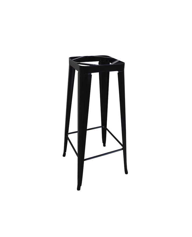 RELIX Βάση Τραπεζιού Bar-Pro, Μέταλλο Βαφή Μαύρο  51x51x100cm