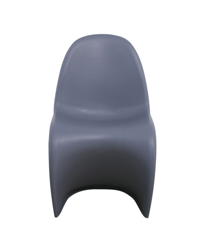 BLEND Καρέκλα Tραπεζαρίας Κουζίνας - PP Γκρι  50x58x85cm