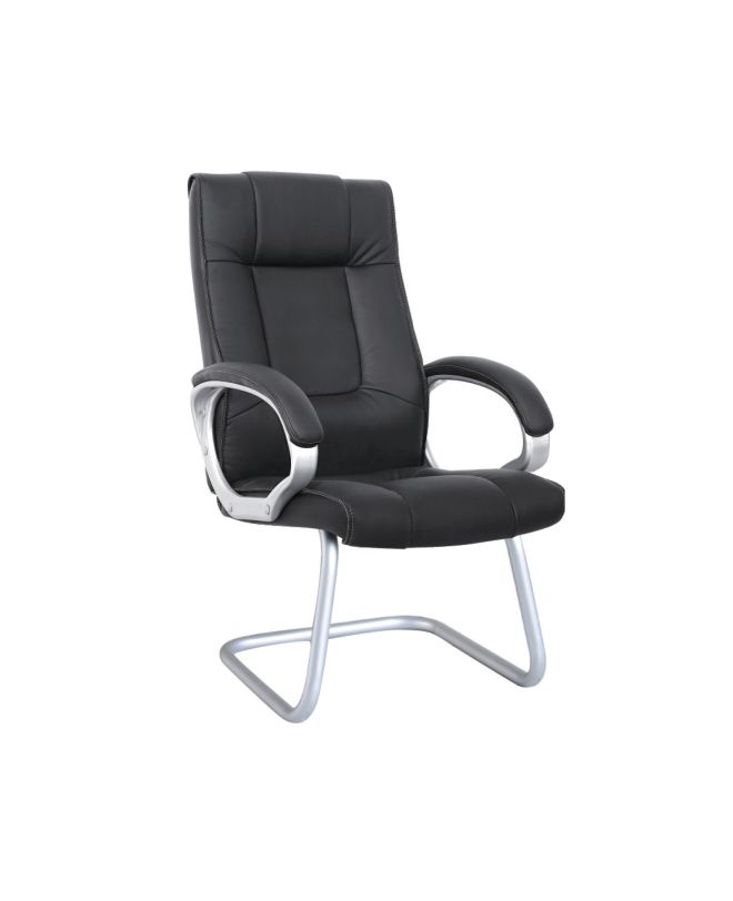 BF6900V Πολυθρόνα Επισκέπτη PU Μαύρο  62x69x112cm