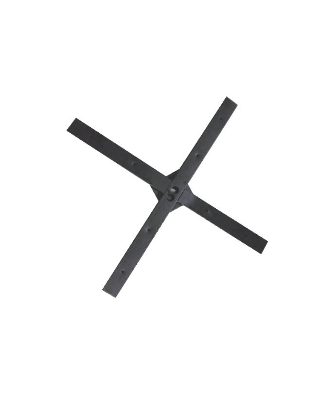 Cross για βάσεις τραπεζιών Μέταλλο  60x60cm