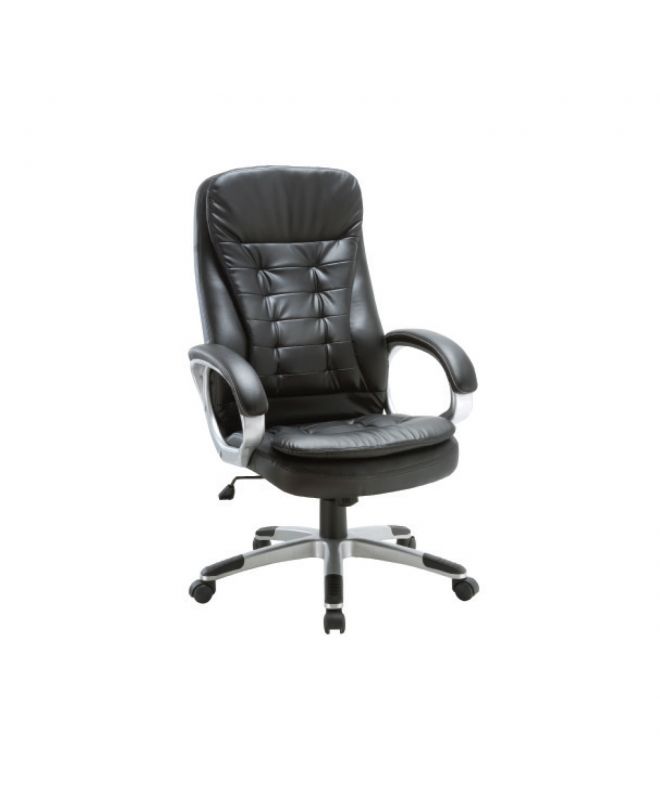 BF5150 Πολυθρόνα Διευθυντή Pu Μαύρο  65x70x112/122cm