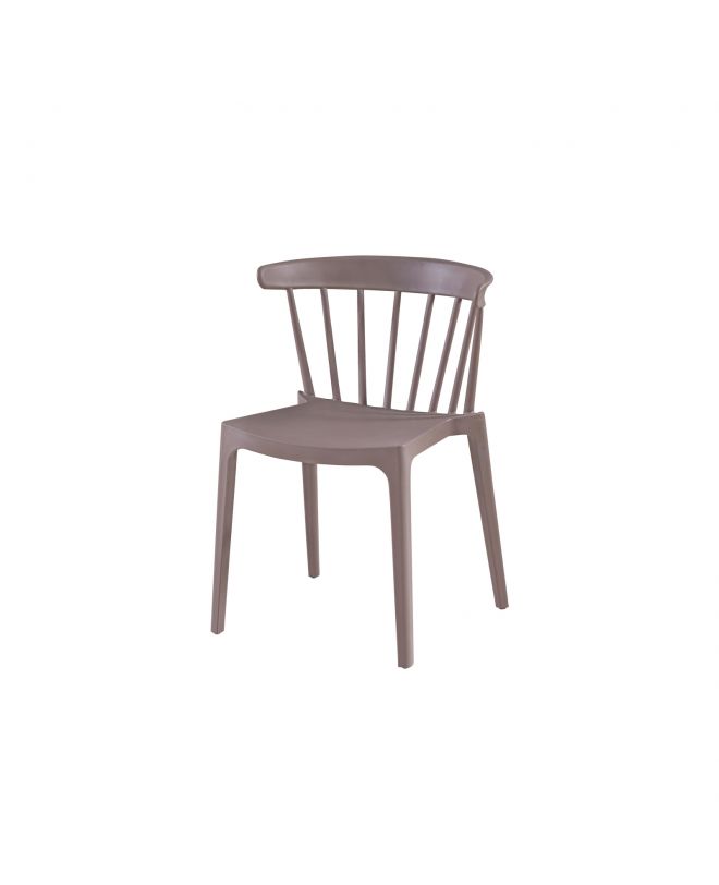 WEST Καρέκλα Κήπου - Βεράντας PP-UV Sand Beige  53x53x75cm