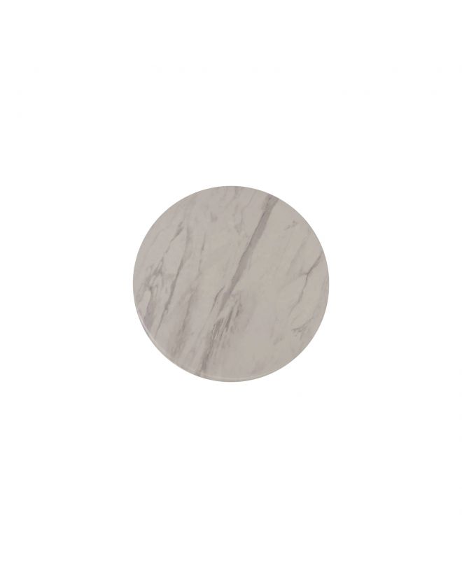 Contract Sliq Normal Επιφάνεια Τραπεζιού τ.Werzalit, Απόχρωση  Marble  Φ60cm/16mm