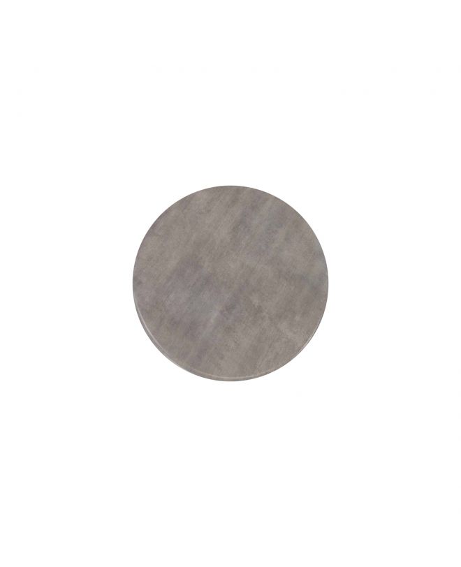 Contract Sliq Normal Επιφάνεια Τραπεζιού τ.Werzalit, Απόχρωση Cement  Φ60cm/16mm
