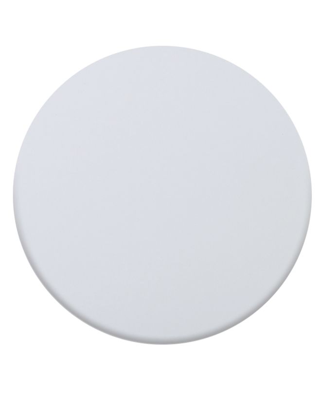 Contract Sliq Normal Επιφάνεια Τραπεζιού τ.Werzalit, Απόχρωση Άσπρο  Φ80cm/16mm