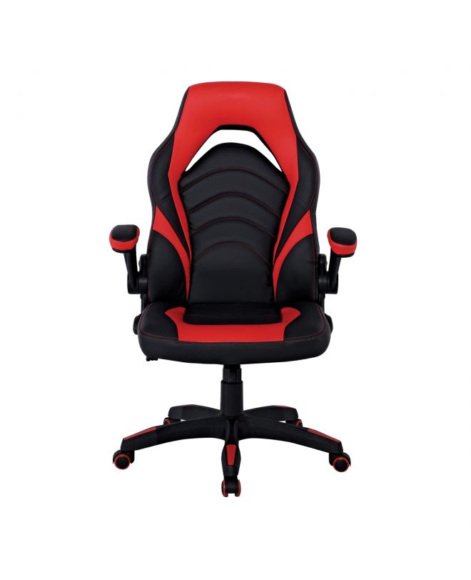 BF7800 Gaming Πολυθρόνα Pu Μαύρο - Κόκκινο  71x67x115/127cm