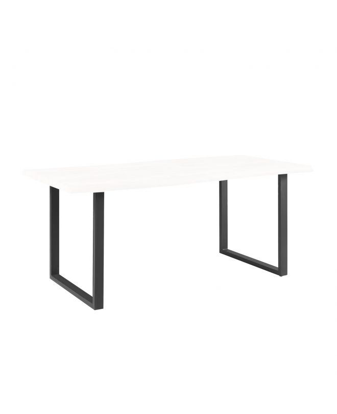 LIZARD Βάση Τραπεζιού Set 2 τεμαχίων 79x6 H.73cm Μέταλλο Μαύρο  79x6 H.73cm